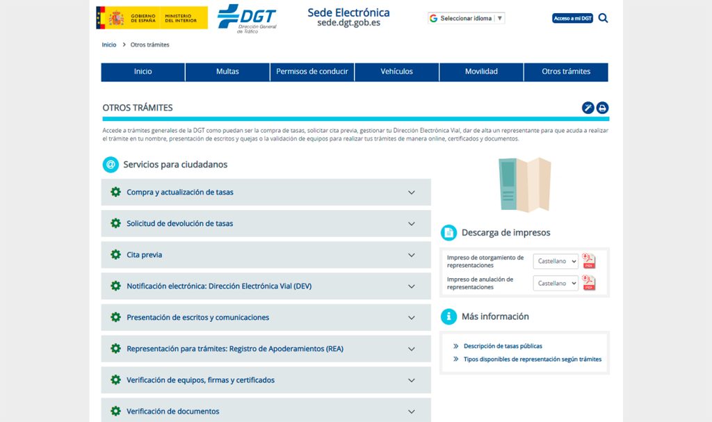 como registrar mi telefono en la dgt